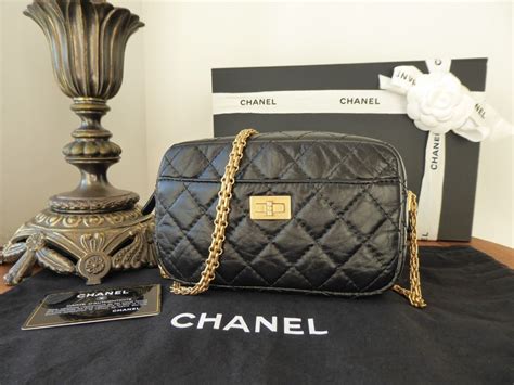 chanel black on black reissue|chanel 2.55 reissue size.